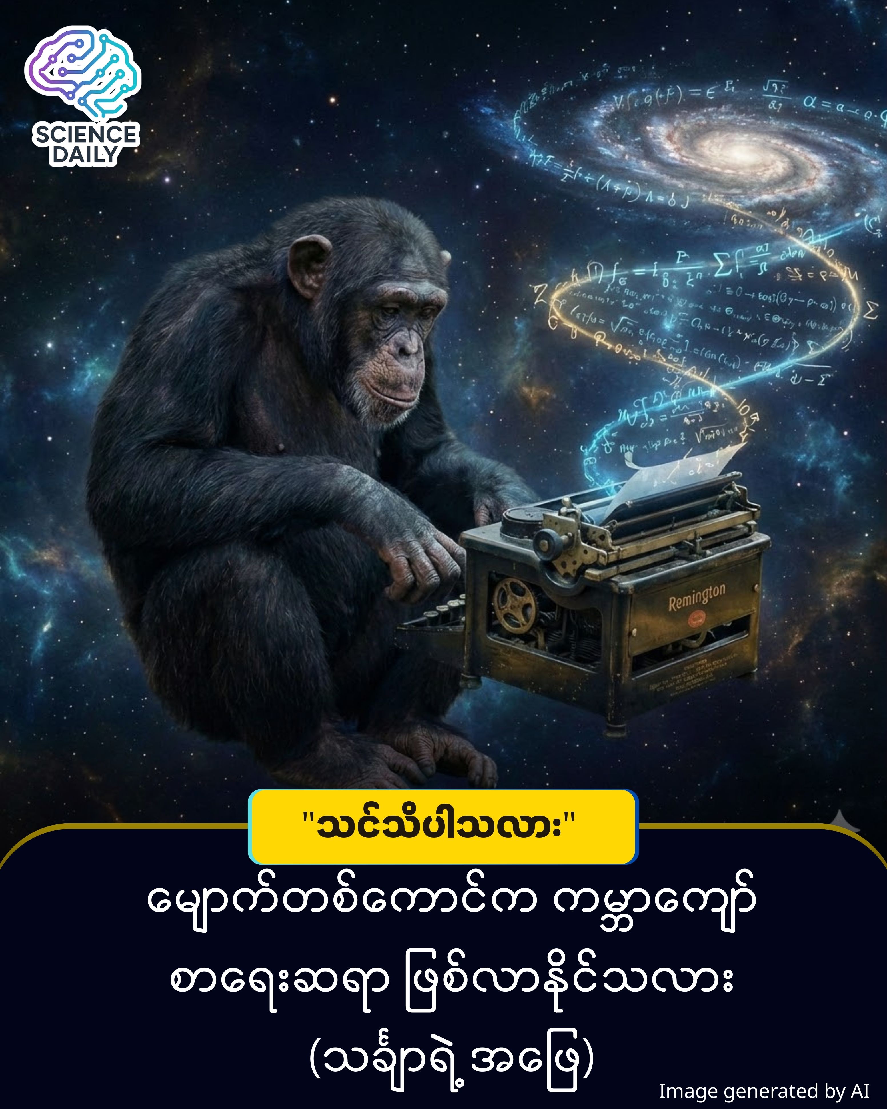 The Infinite Monkey Theorem
